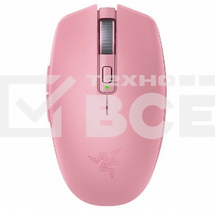 Мышь беспроводная Razer Orochi V2 розовый, 18000 dpi, радиоканал, Bluetooth, USB, кнопки - 6