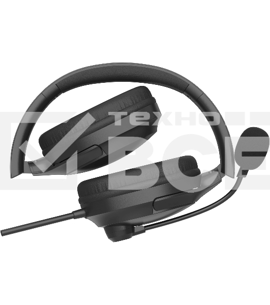 Наушники с микрофоном A4Tech Fstyler FH280U черный 2м мониторные USB оголовье