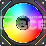 Вентилятор для корпуса Bloody BD-CF120ARGB5 LCD ARGB черный, 120 мм, 1600 об/мин, 26 дБ, 4 pin, фото 1