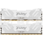 Оперативная память Kingston Fury Renegade, DDR5, 32GB (2x16GB), 6800MHz, CL36, DIMM, с радиатором, белый, фото3