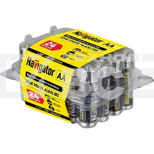 Элемент питания алкалиновый NAVIGATOR AA/LR6 94 786 NBT-NE-LR6-BOX24 (уп.24шт) 94786
