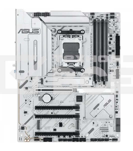 Материнская плата ASUS X870 MAX GAMING WIFI7 W, AM5, AMD X870, 4xDDR5, 4xSATA, 3xM.2, 1xPCIe 5.0 x16, 2xPCIe 4.0 x16, 1xPCIe 3.0 x16, 1xHDMI, 2xUSB Type-C (Display), 1x2.5Gb LAN, Wi-Fi 7, Bluetooth 5.4, 2xUSB-C 40Gbps, 1xUSB-A 10Gbps, 3xUSB-A 5Gbps, 4xUSB