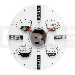 Настенные часы РУБИН 3433-001 Coffee Time, фото9