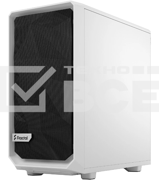 Компьютерный корпус Fractal Design Meshify 2 Mini белый TG Clear Tint/FD-C-MES2M-02
