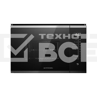 Встраиваемая микроволновая печь Kuppersberg HMW 651 BX черный/нержавеющая сталь