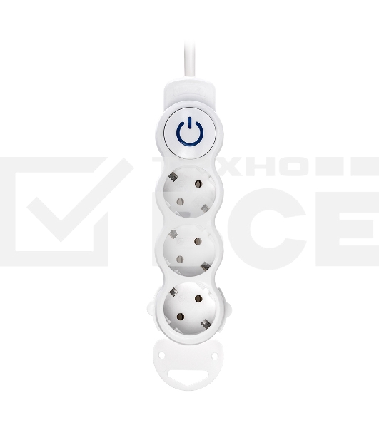 Удлинитель Smartbuy (SBE-16-3-07m-ZS) 3 роз х 7,0 м - белый