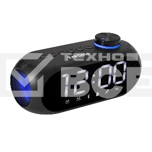 Колонка-часы ExeGate Yo 520 Bluetooth 3 Вт черный