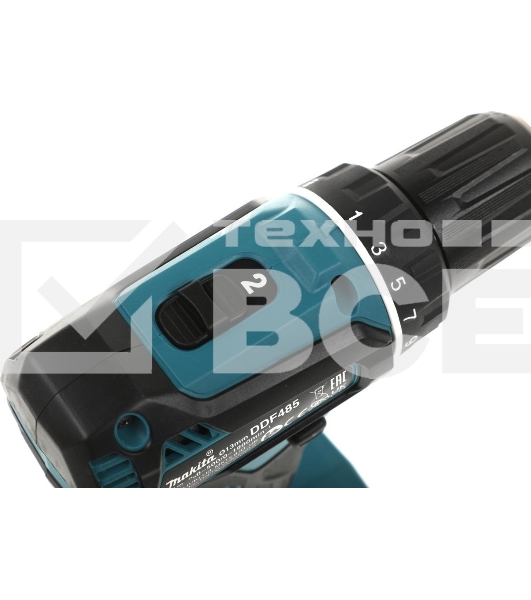 Дрель-шуруповерт аккумуляторная Makita DDF485Z