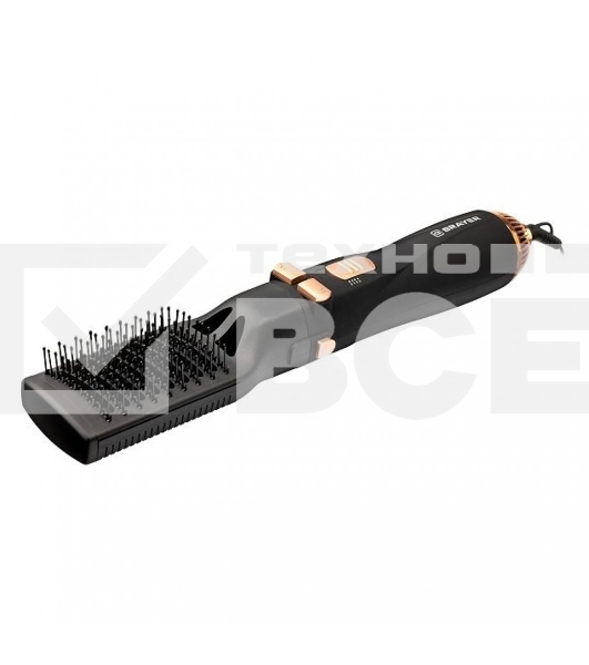 Фен-щётка BRAYER BR3132 черный/золотистый, 1200 Вт, 25/38 мм