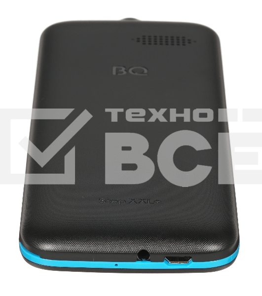 Мобильный телефон BQ 3590 Step XXL+ черный/синий