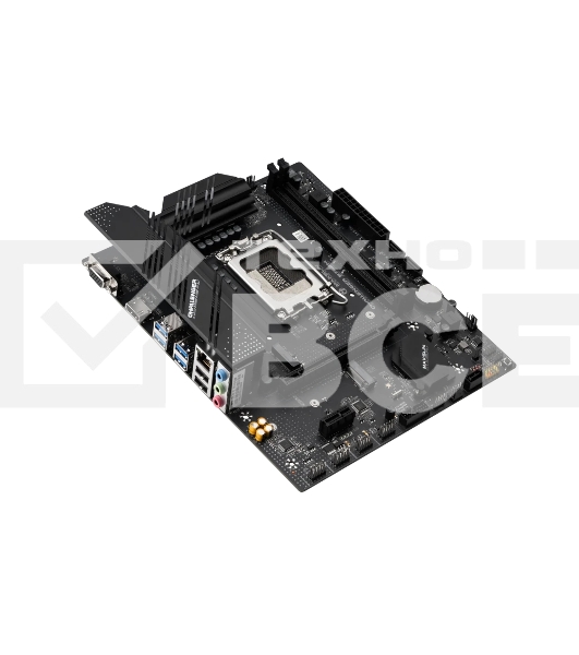 Материнская плата Maxsun Challenger B760M, LGA 1700, Intel B760, 2xDDR4, 3xSATA, 2xM.2, 1xPCIe 4.0 x16, 1xPCIe 3.0 x1, 1xHDMI, 1xVGA, 1x 1Gb LAN, 4xUSB-A 3.2 Gen 1, 2xUSB-A 2.0, 5.1, M-ATX