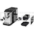 Кофемашина Kitfort КТ-7166 1350Вт черный/нержавеющая сталь, фото8