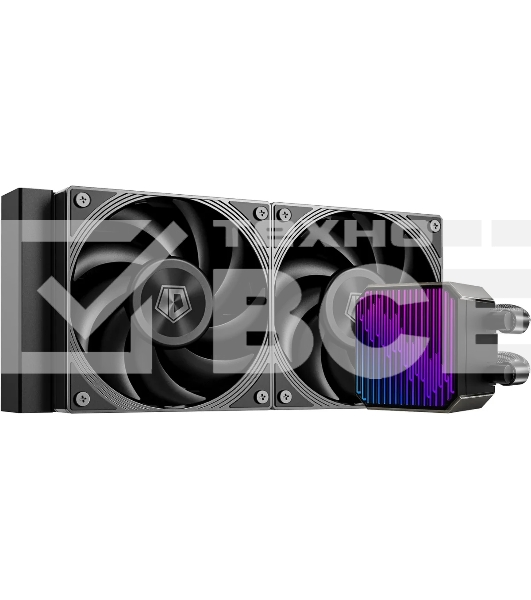 Система водяного охлаждения ID-Cooling DX240 MAX ARGB черный 120мм алюминий+медь 2150rpm 32.5db 4-pin 300W