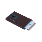 Чехол для кредитных карт Piquadro Blue Square PP4825B2BLR/MO, натур.кожа, красное дерево, фото2