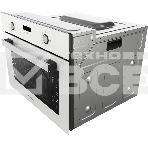 Духовой шкаф электрический Hyundai HEO 64512 WG стекло белое, фото4
