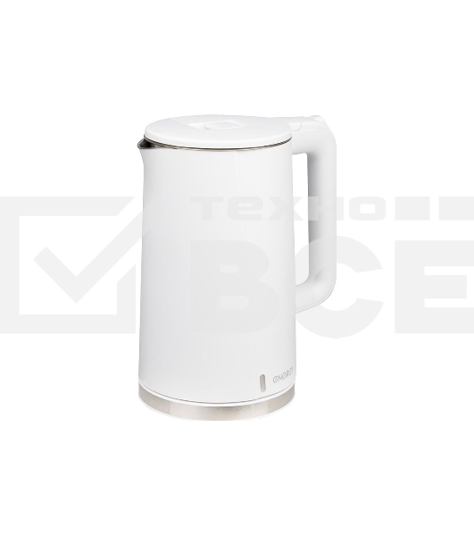 Чайник электрический Energy E-208 1.7л белый, двойной корпус