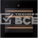 Винный шкаф LEX LWD6036BL dual zone PP 1-нокамерн. черный (CHAT500008), фото 1