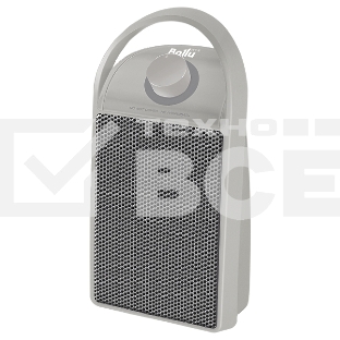 Тепловентилятор Ballu BFH/C-31 серый, 1500 Вт, 20 м2, термостат