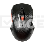 Мышь беспроводная Nakatomi MRON-07U черный, 1600 dpi, радиоканал, USB, кнопки - 5, фото2