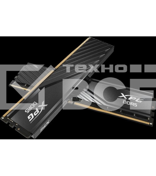 Оперативная память XPG Lancer Blade, DDR5, 32GB (2x16 GB), 6000 MHz, CL36, радиатор, черный
