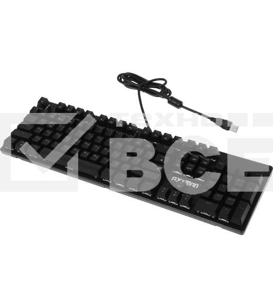 Клавиатура Defender Axeman GK-302 проводная, USB Type-A, чёрный