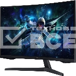 Монитор 32' Samsung S32CG550EI VA 2560x1440, 165 Гц, 1 мс, 16:9, 300 кд/м2, 1xHDMI, 1хDP, изогнутый, черный, фото21