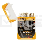 Набор сверл по металлу Denzel 1,5-6,5 мм, HSS-Tin, Golden Tip, 13 шт, фото10