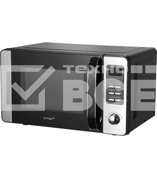 Микроволновая печь Vitek VT-MW0520 20 л, 700 Вт, черный/серебристый