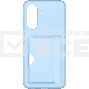 Чехол (клип-кейс) Samsung для Samsung Galaxy A17 Card Slot Case A17 голубой (EF-OA176TLEGRU)