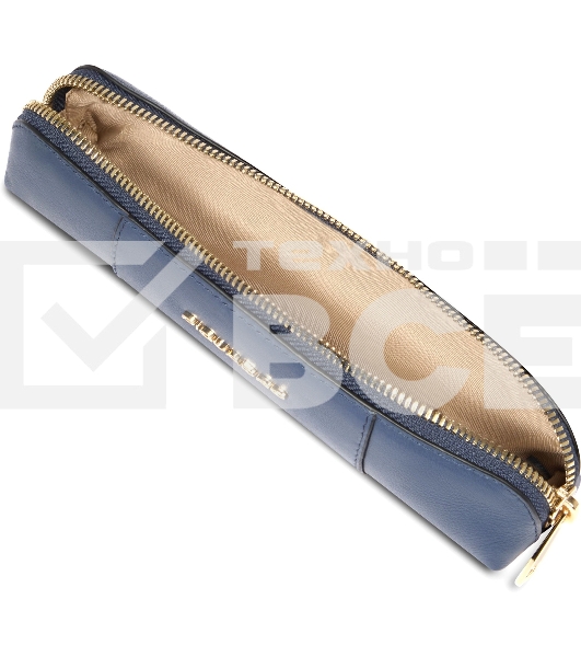 Чехол для ручки Piquadro Circle AC6474W92/BLU4 синий, натуральная кожа