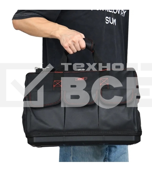 Сумка для инструментов Deli DL430901 Black Edition