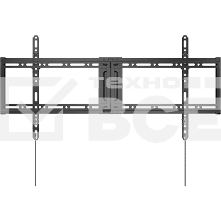 Кронштейн для телевизора Ultramounts UM852T черный 43'-95' макс.75кг настенный наклон