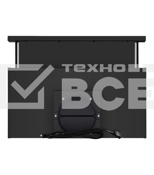 Вытяжка встраиваемая Maunfeld VS Fast 60 черный, 60 см, 850 куб. м/ч, 47 дБ