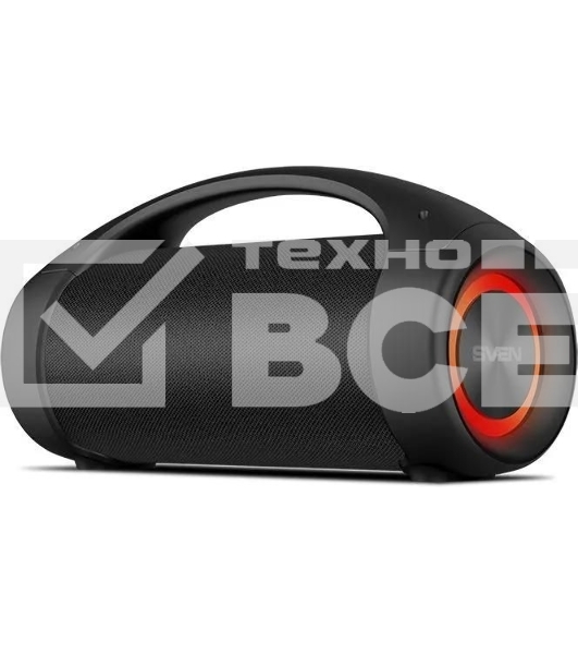 Колонка портативная Sven АС PS-370 черный 40W 2.0 BT
