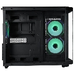 Корпус mATX Eurocase M2771 black, без БП, закаленное стекло 2 стороны, фото4