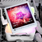 Система жидкостного охлаждения Thermalright Elite Vision 360 (360mm, LED, White, ARGB/Fans: 3x120mm, 69CFM, 27dBA, 2150RPM/Pump height 63mm, Rad thickness 27mm/S: 1700, 1200, 1851, 115X, 2011, 2066, AM5, AM4), фото3