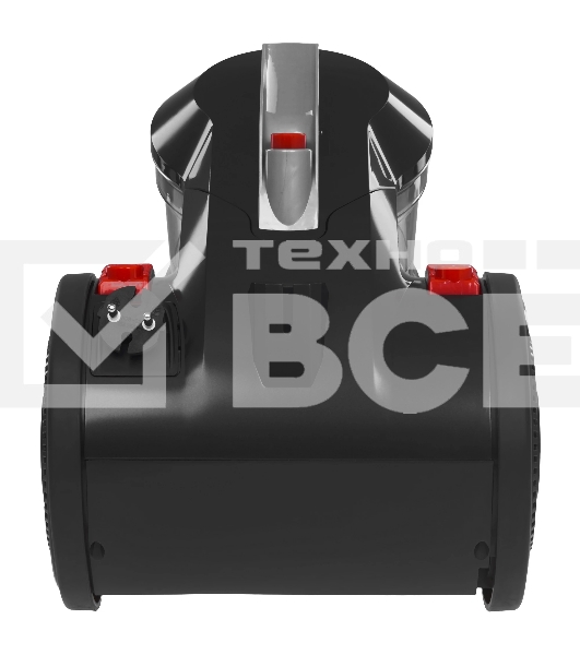 Пылесос Centek CT-2523 черный/красный, 420/2400 Вт, уборка сухая, пылесборник контейнер 3.5 л