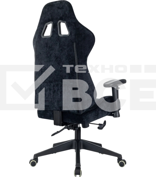 Кресло игровое Zombie 51 черный Light-20 крестов. пластик