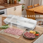 Вакуумный упаковщик Kitfort КТ-1559 ручной 70Вт 0.6Бар шир.пак.:30см серебристый, фото2