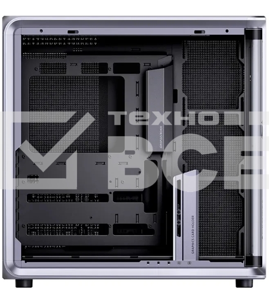 Корпус Jonsbo Jonsplus BO400CG, Midi-Tower, серый