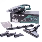 Пылесос автомобильный FAVOURITE OBS 21 VCM (Без АКБ и ЗУ) зелёный, 21 Вт, уборка сухая, пылесборник контейнер 0.6 л, фото 1