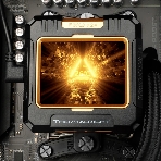 Система жидкостного охлаждения Thermalright Frozen Warframe 420 ARGB Soc-AM5/AM4/1200/1700/1851 черный 4-pin 29.8dB Al LCD Ret (F-WFRAME-420-BL-ARGB), фото3