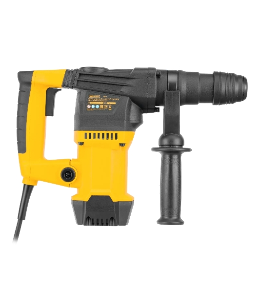 Перфоратор Denzel RHVB-1250-32, SDS-plus, 1250 Вт, 5,5 Дж, от сети
