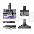Пылесос вертикальный BQ VCA1000W красный, питание от аккумулятора, 160 Вт, уборка сухая, пылесборник 0.5 л, работа от АКБ max 50 мин, фото4