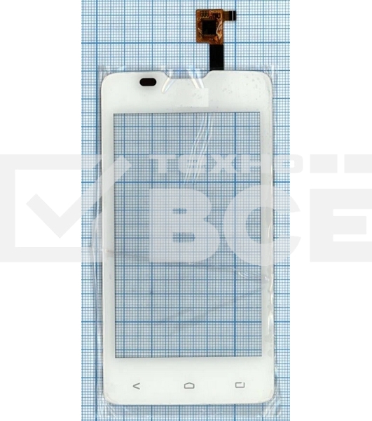 Сенсорное стекло (тачскрин) для Fly IQ449 Pronto, белое