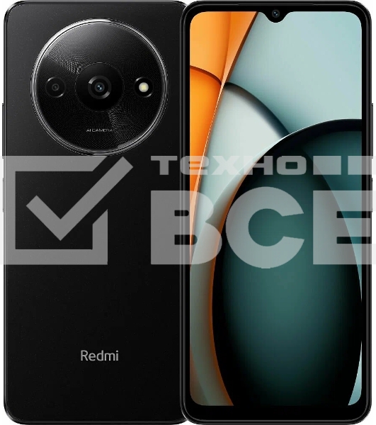 Смартфон Xiaomi Redmi A3, 4/128Gb, черный
