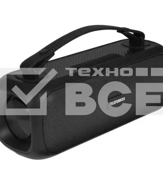 Портативная аудиосистема Telefunken TF-PS1281B (черный)