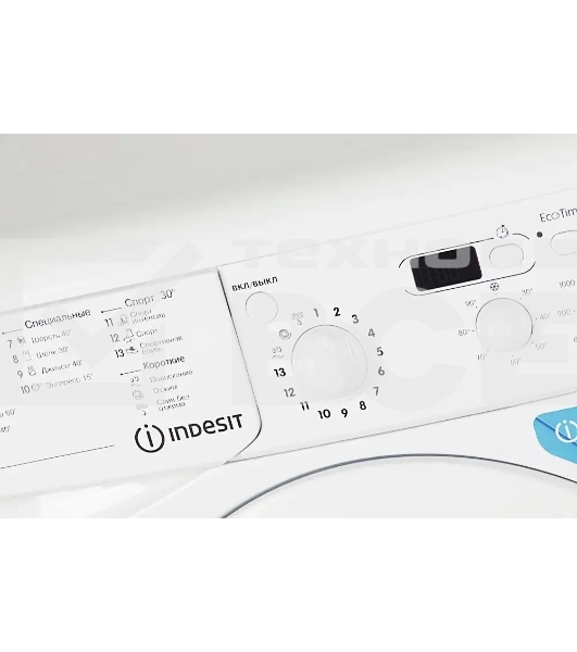 Стиральная машина Indesit IWUD 4105 белый, загрузка фронтальная 4 кг, 1000 об/мин., класс: А