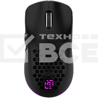Мышь беспроводная Oklick 900GMW черный, 26000 dpi, радиоканал, Bluetooth, USB, кнопки - 6