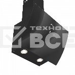 Вытяжка каминная Elikor Wave BK 60 черный, управление сенсорное (1 мотор), фото2